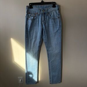 True Religion Light Blue Denim Jeans